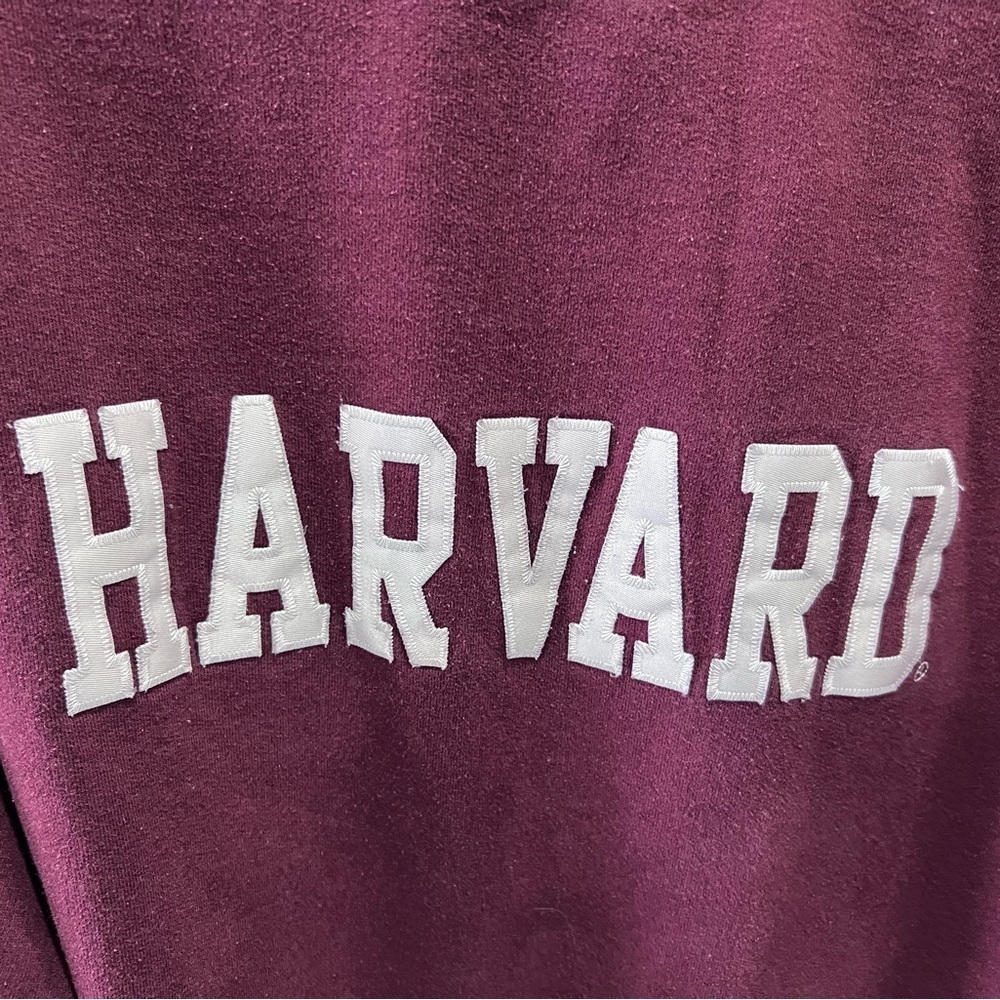 Harvard Women's Sweater Crewneck Sweatshirt Preppy Academia - Picture 2 of 6